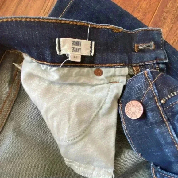 madewell jeans size 25 skinny - Picture 8 of 9